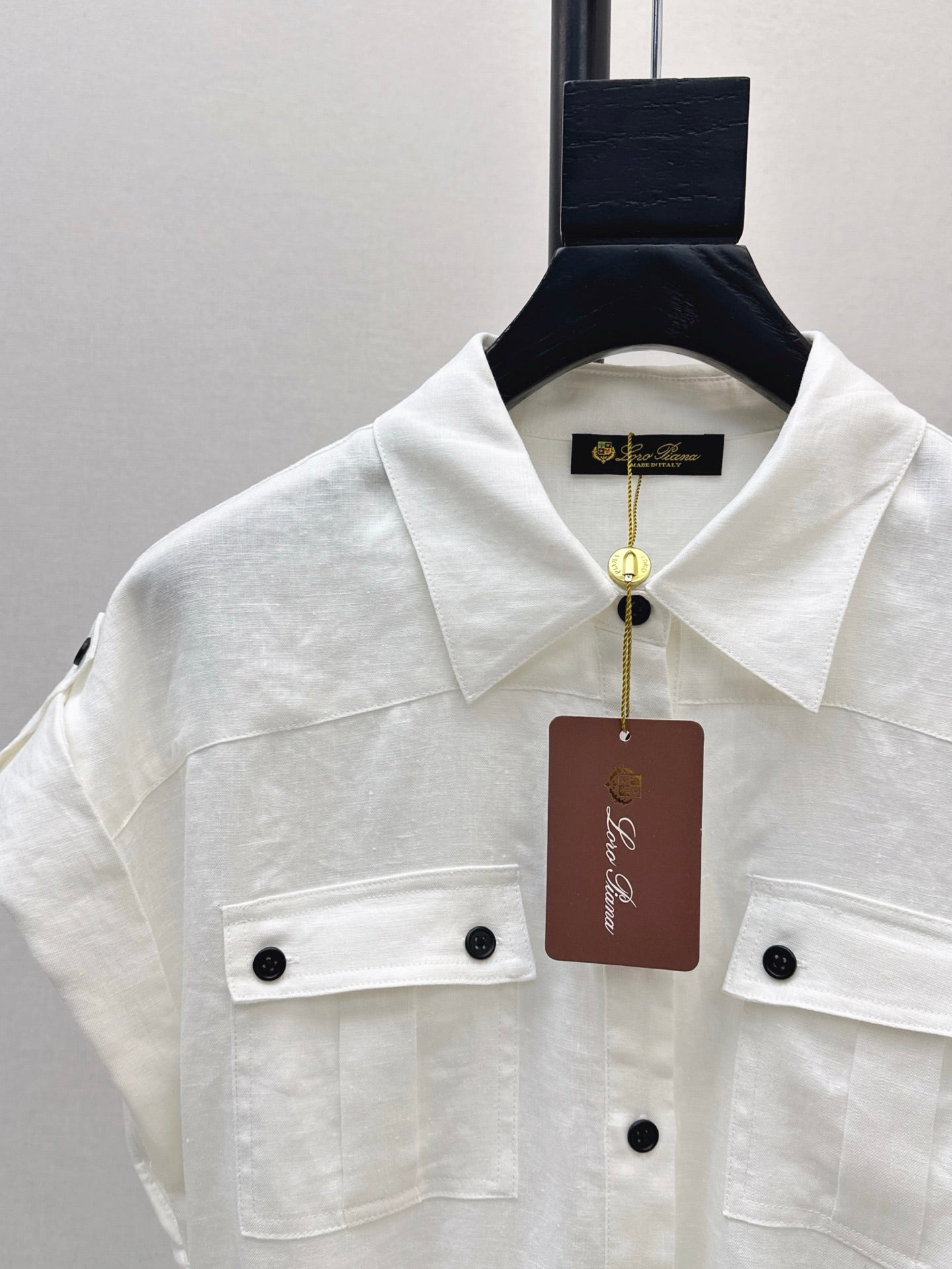 Lor*P 25ss linen cargo jumpsuit