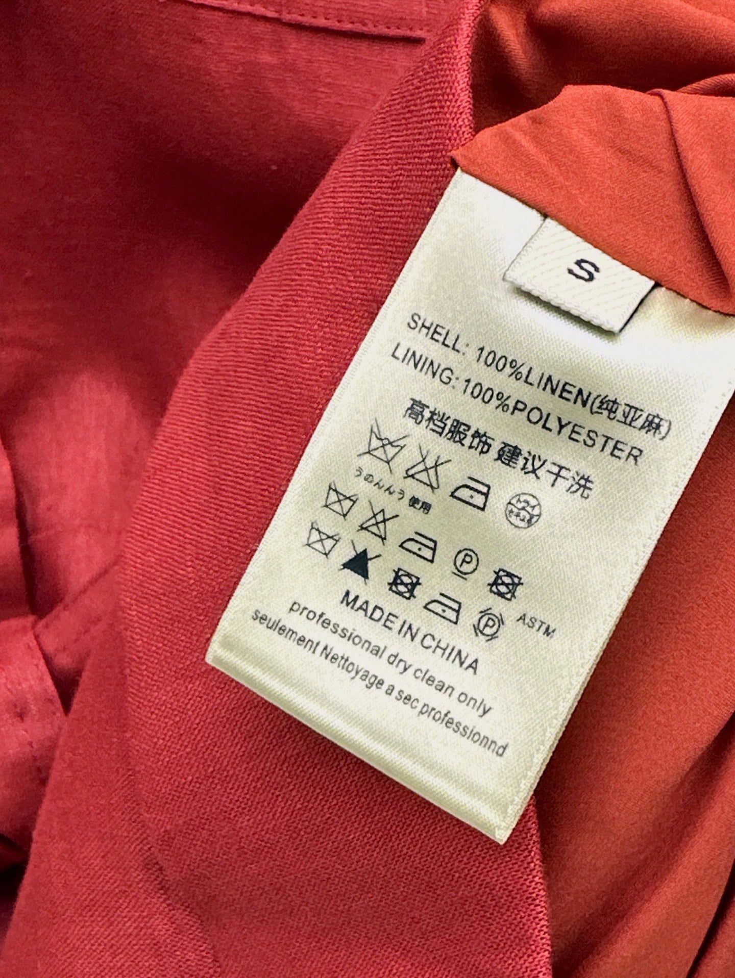 Lor*P 25ss linen cargo jumpsuit