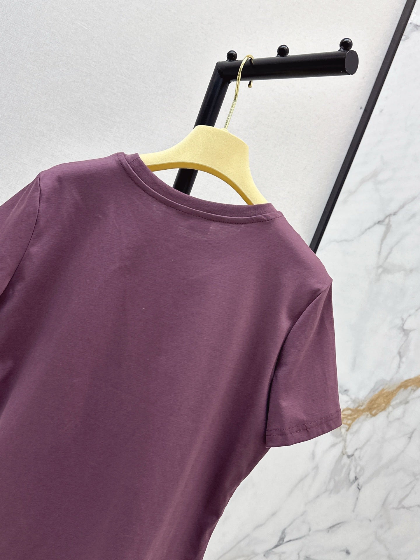 M*u 25ss beaded cotton t-shirt