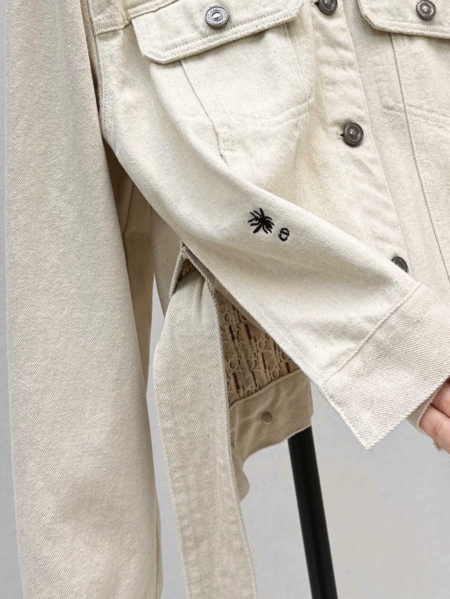 D*r 25ss Oblique interior denim jacket