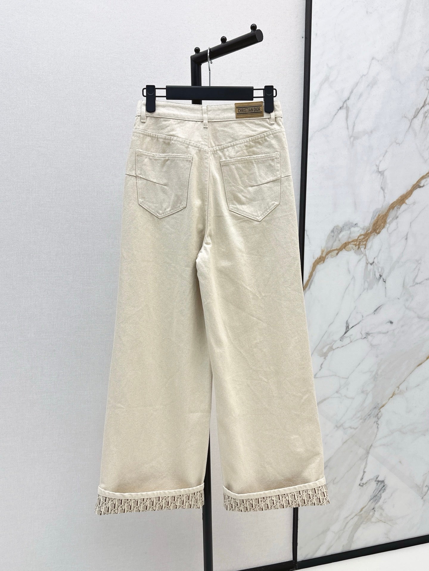 D*r 25ss oblique interior flared jeans