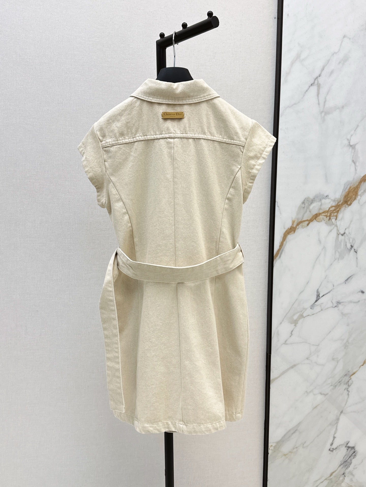 D*r 25ss Oblique interior denim dress