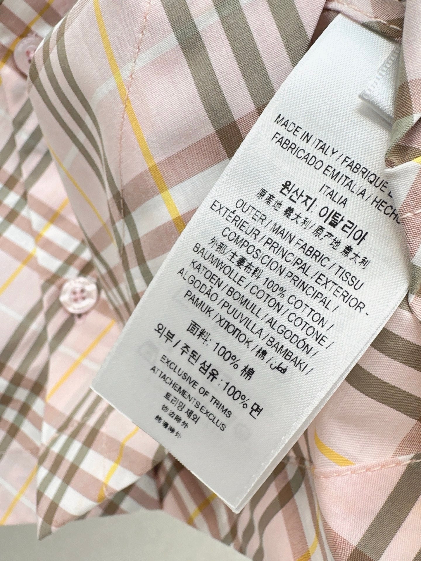 Bur* 25ss check cropped shirt and pleated skirt set