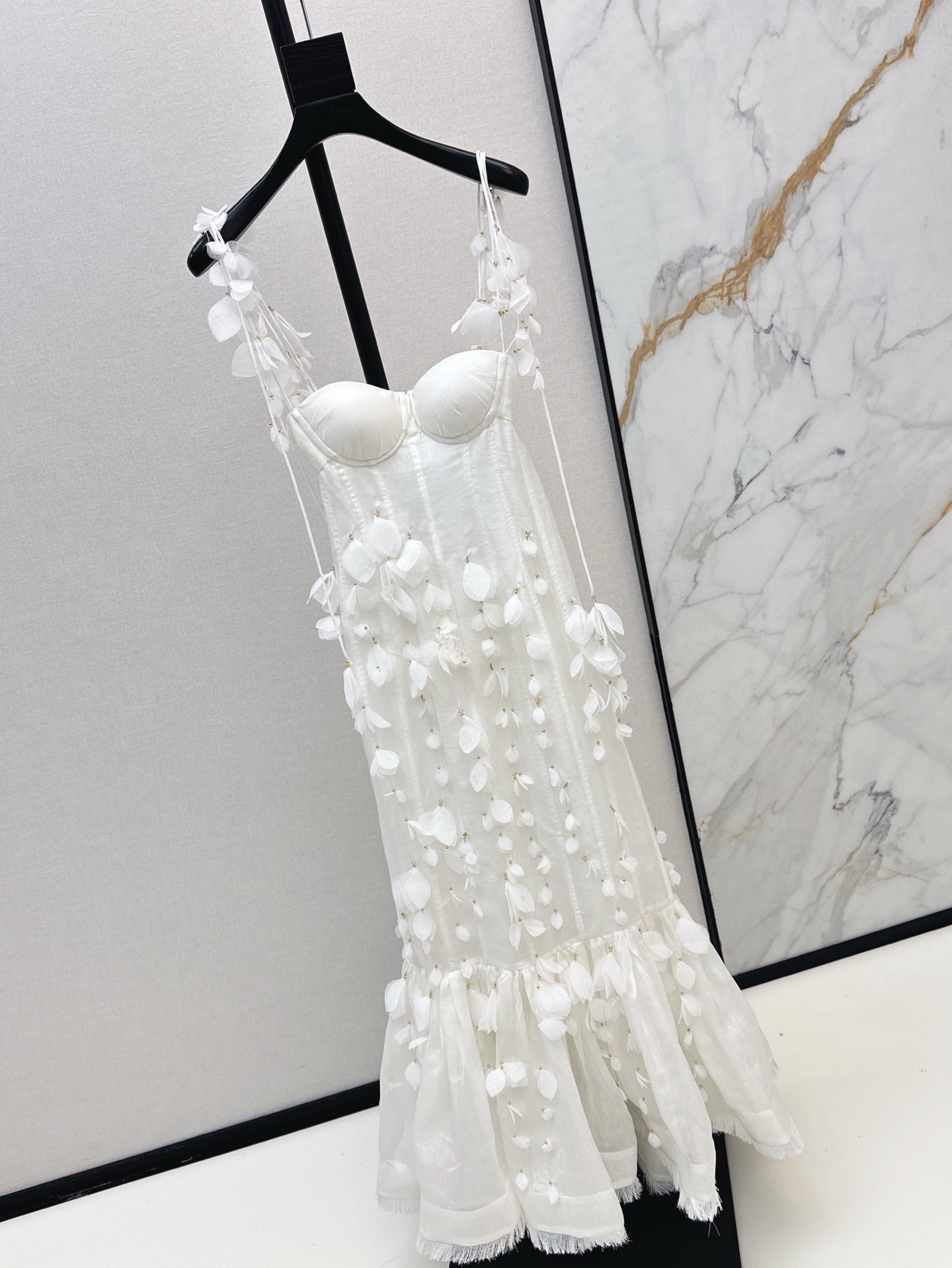 Zim* 25ss petal cami dress