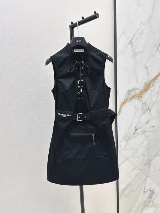 D*r 25ss belted vest dress