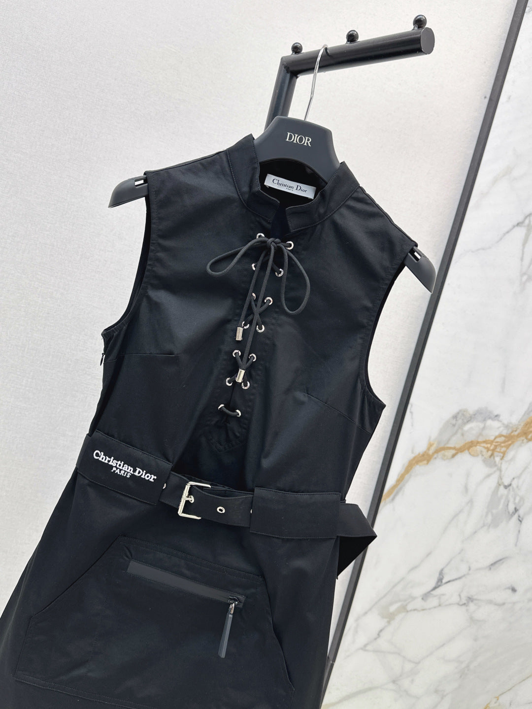 D*r 25ss belted vest dress