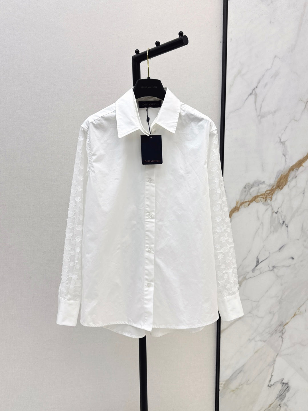 Loui* 25ss monogram jacquard shirt