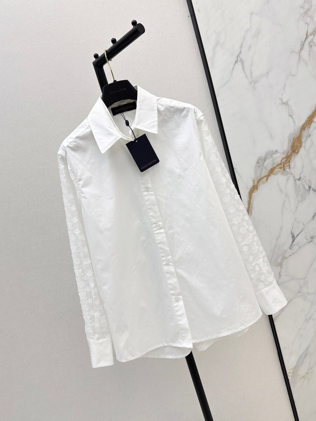 Loui* 25ss monogram jacquard shirt
