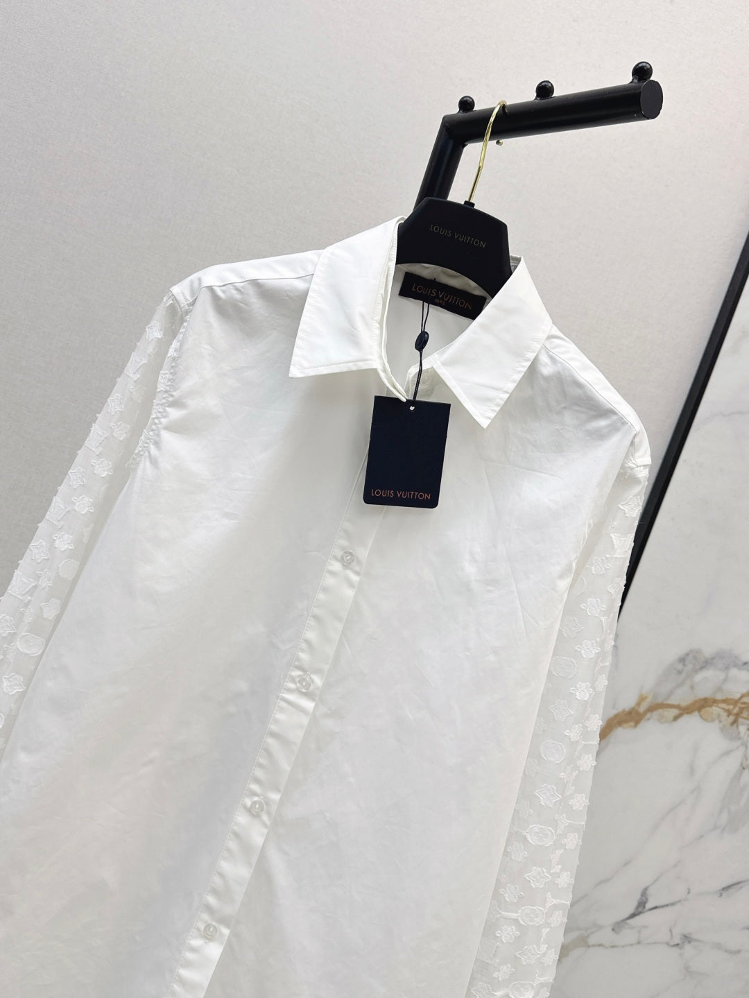 Loui* 25ss monogram jacquard shirt