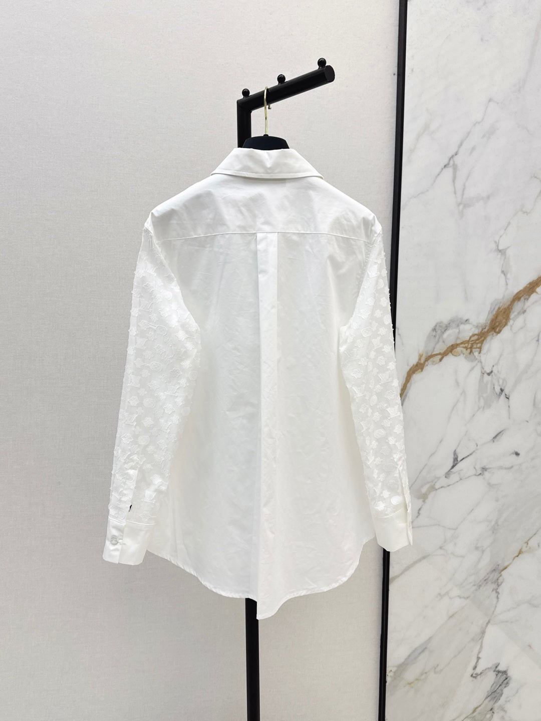 Loui* 25ss monogram jacquard shirt