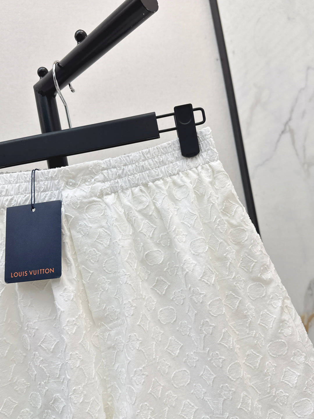 Loui* 25ss monogram jacquard shorts