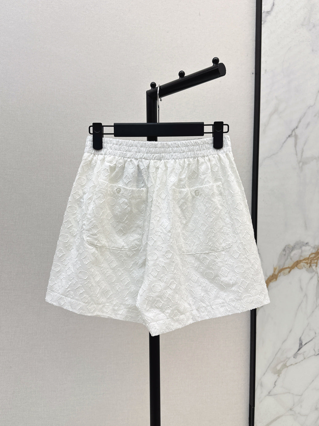 Loui* 25ss monogram jacquard shorts