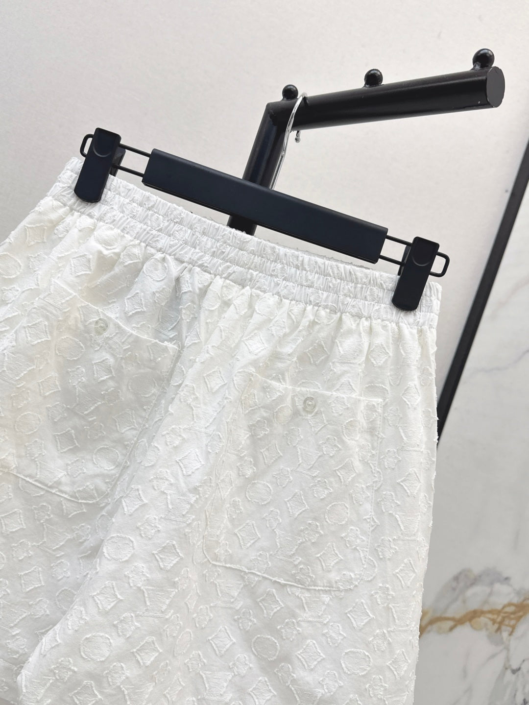 Loui* 25ss monogram jacquard shorts