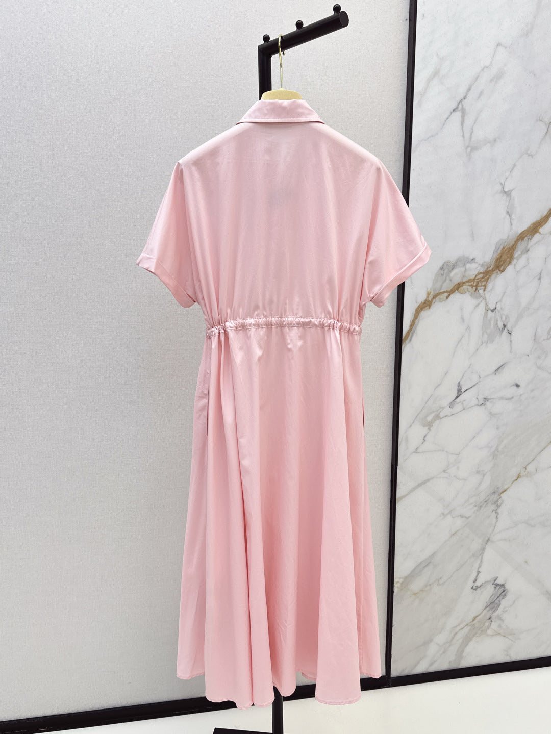 M*u 25ss drawstring shirt dress