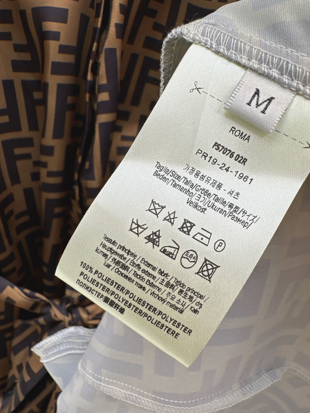 Fd* 25ss FF printed belt shirt dress