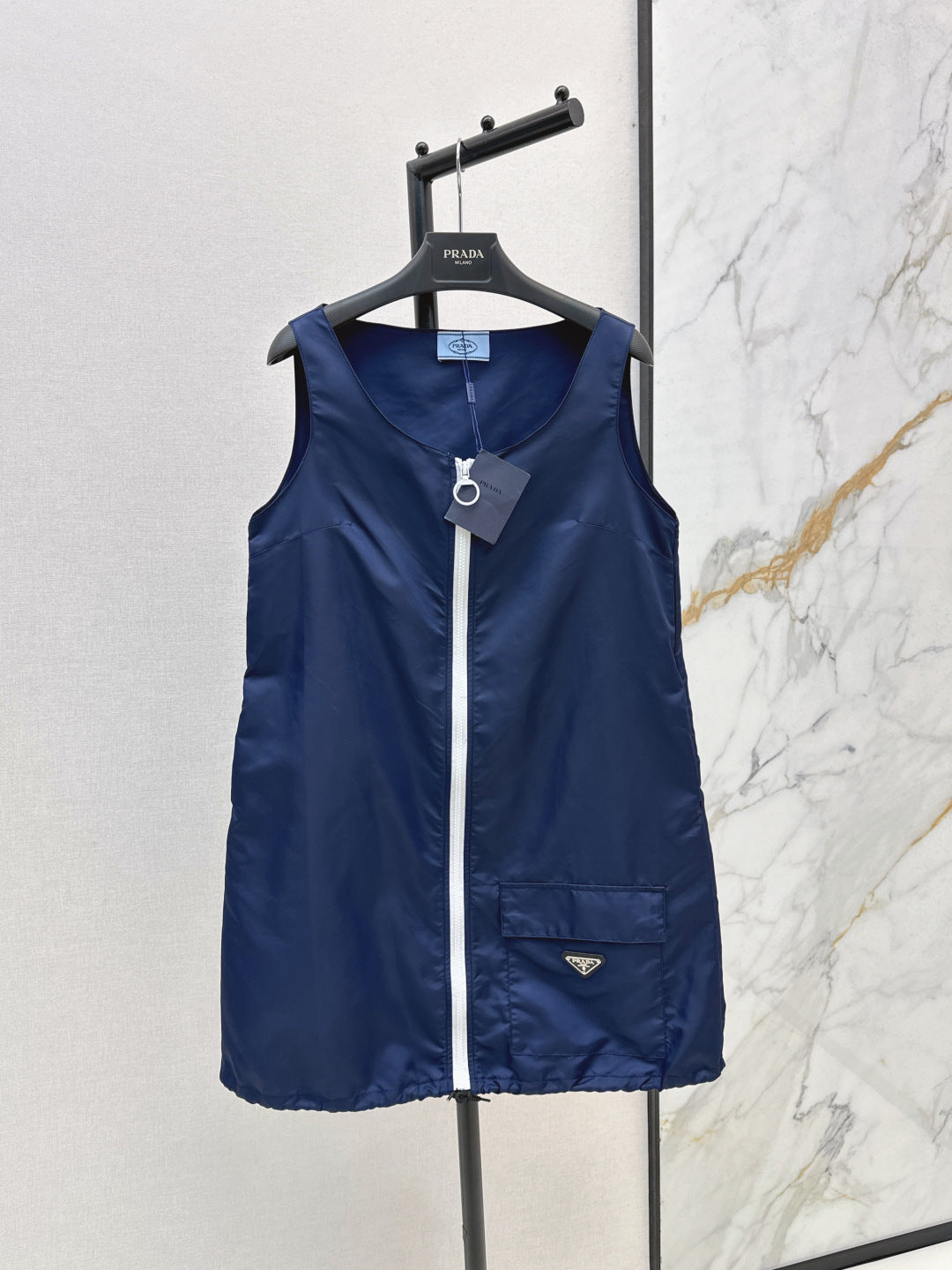 Pra* 25ss re-nylon mini dress