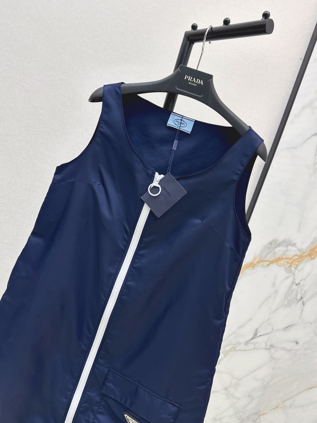 Pra* 25ss re-nylon mini dress