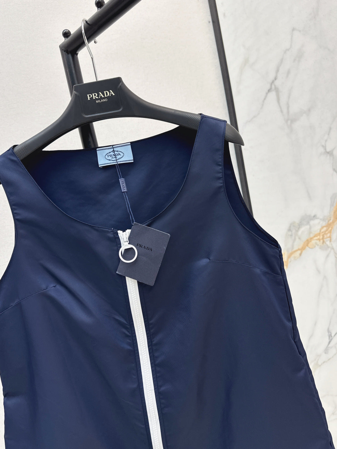 Pra* 25ss re-nylon mini dress