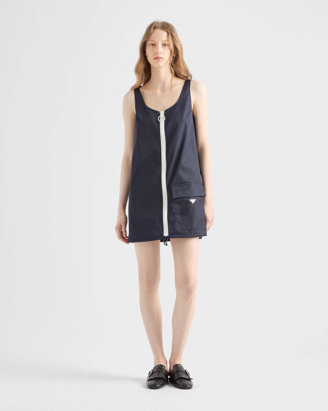 Pra* 25ss re-nylon mini dress