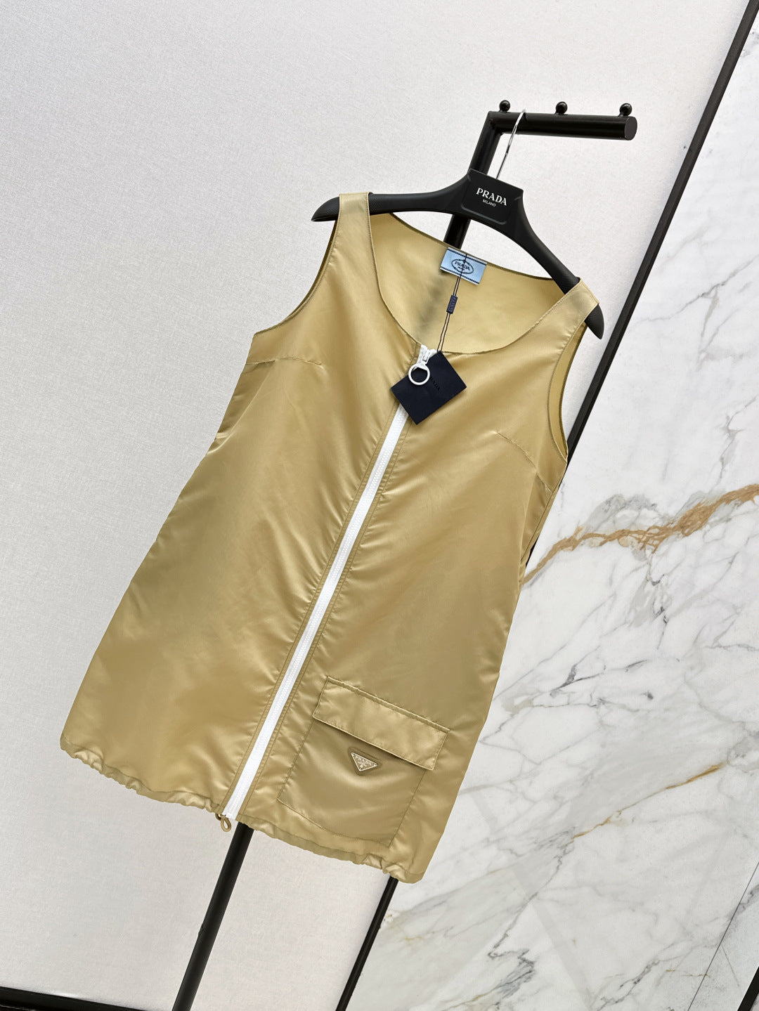 Pra* 25ss re-nylon mini dress