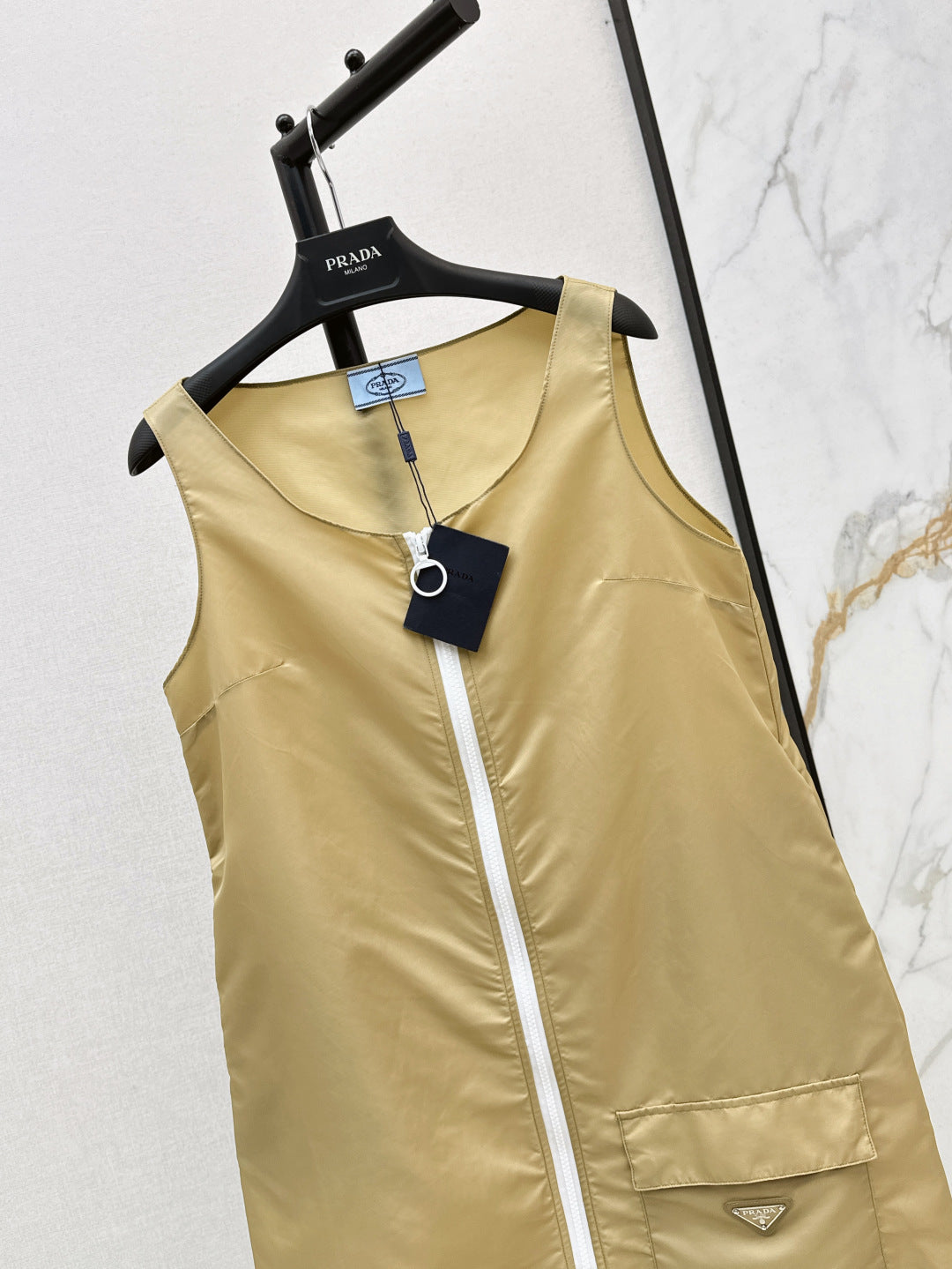 Pra* 25ss re-nylon mini dress