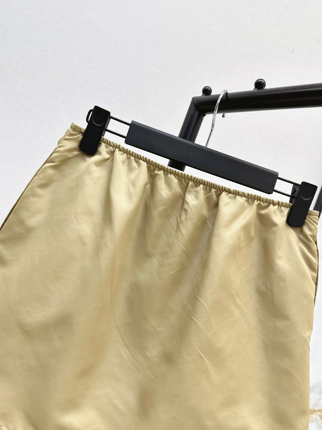 Pra* 25ss re-nylon miniskirt