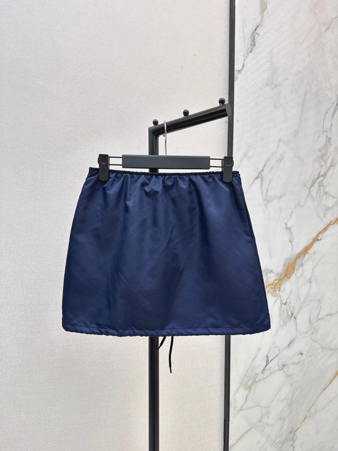 Pra* 25ss re-nylon miniskirt