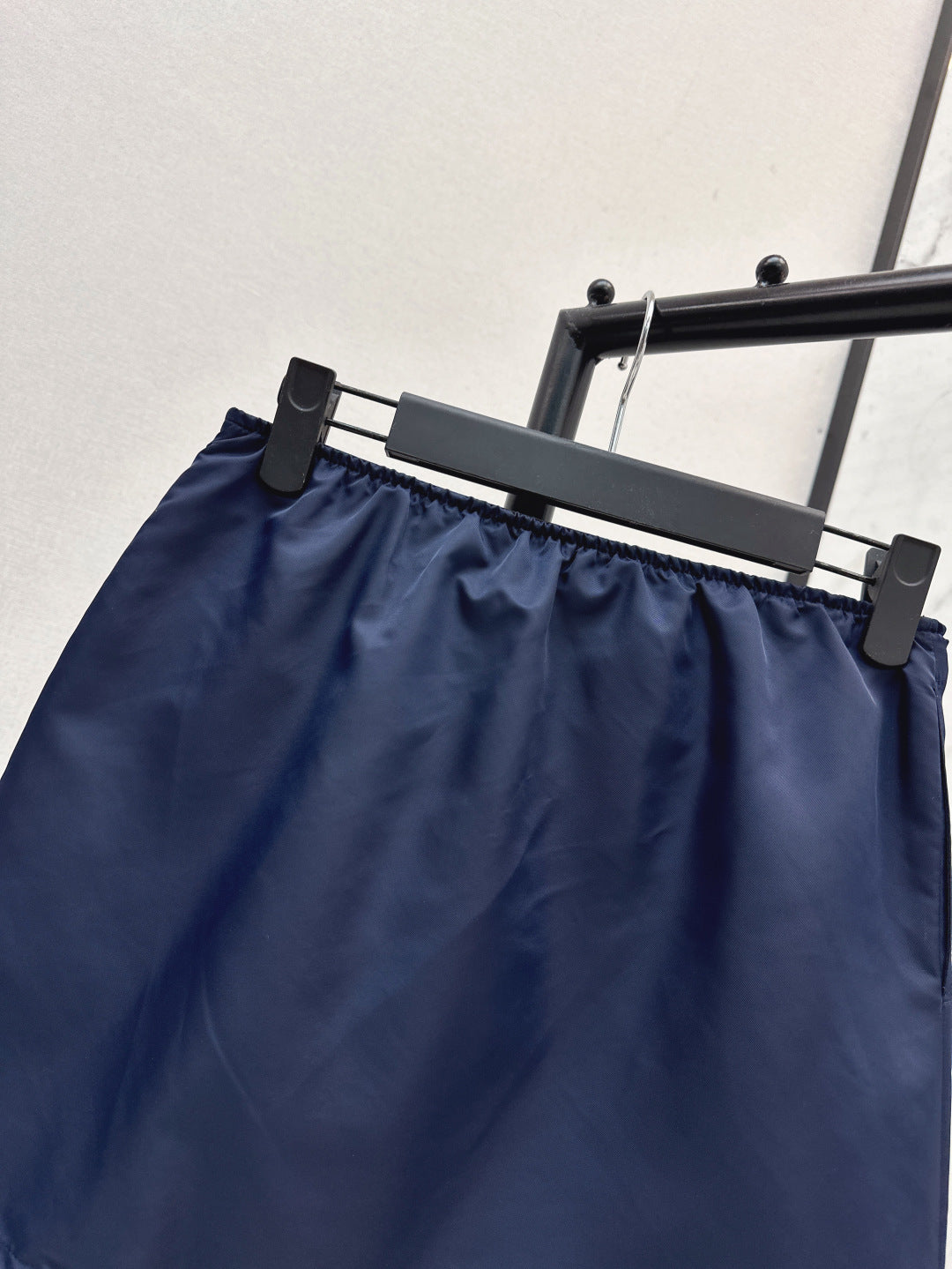 Pra* 25ss re-nylon miniskirt