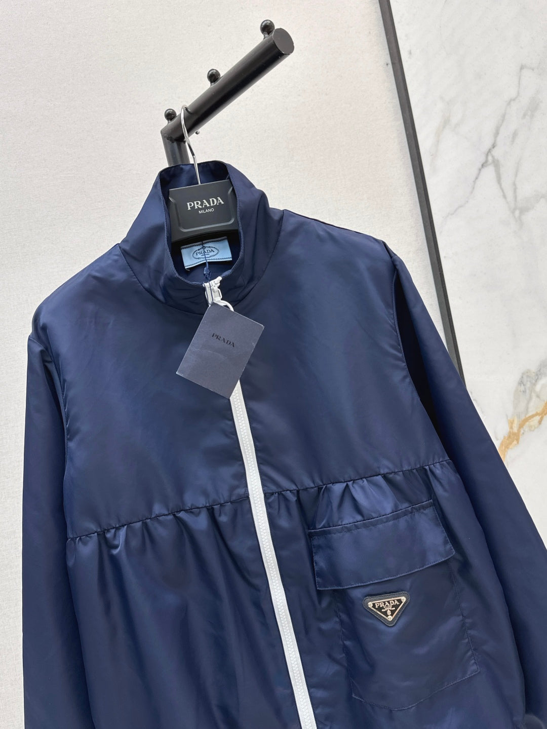 Pra* 25ss re-nylon blouson jacket