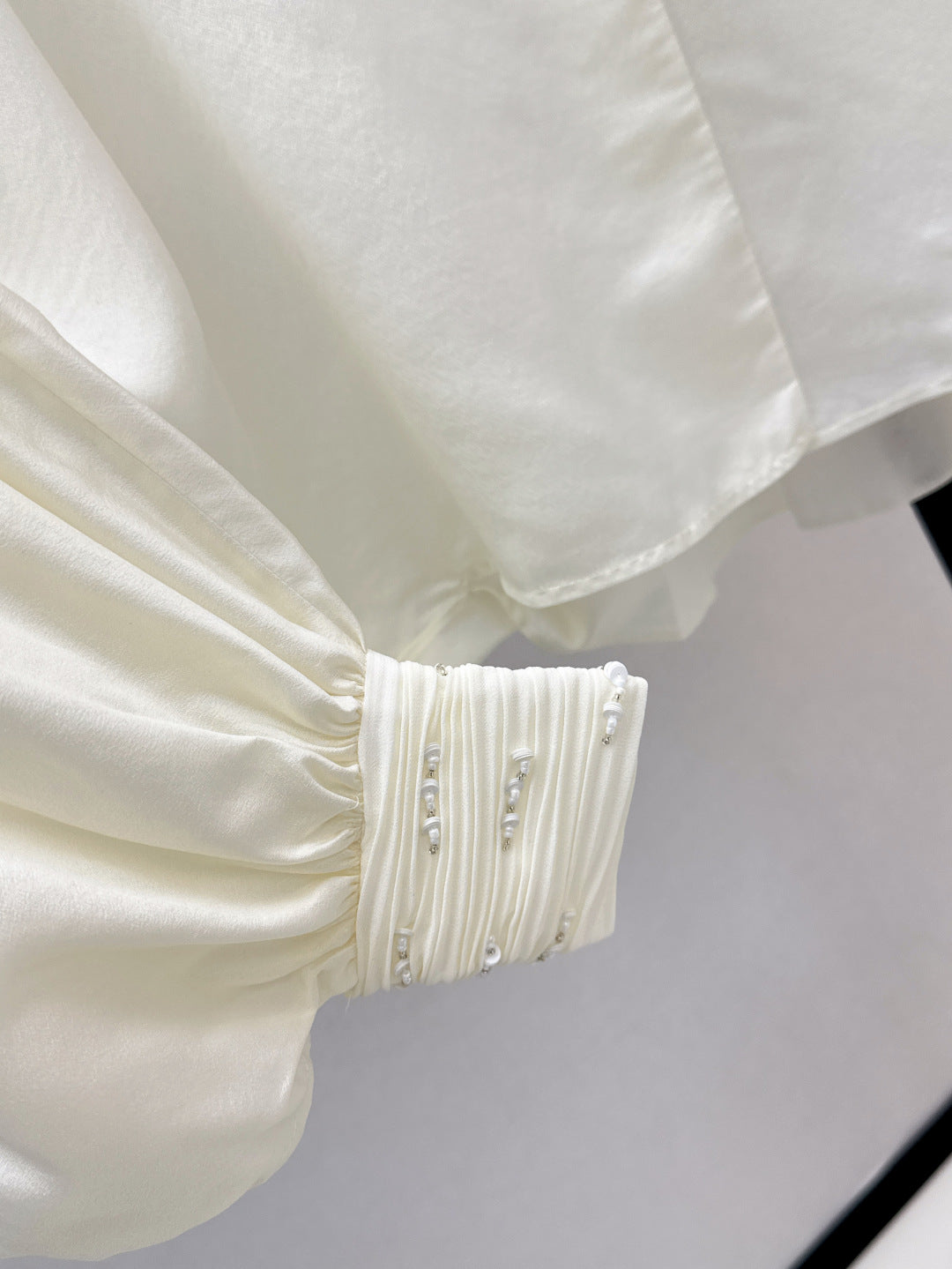 Lor*P 25ss beaded shirt