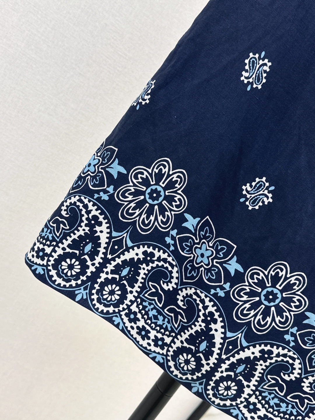 M*u 25ss printed linen vest and skirt set