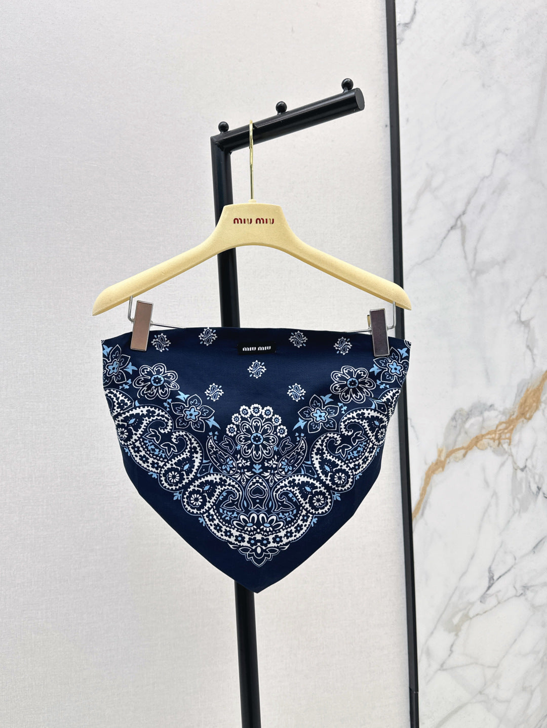 M*u 25ss printed bandana top and skirt set