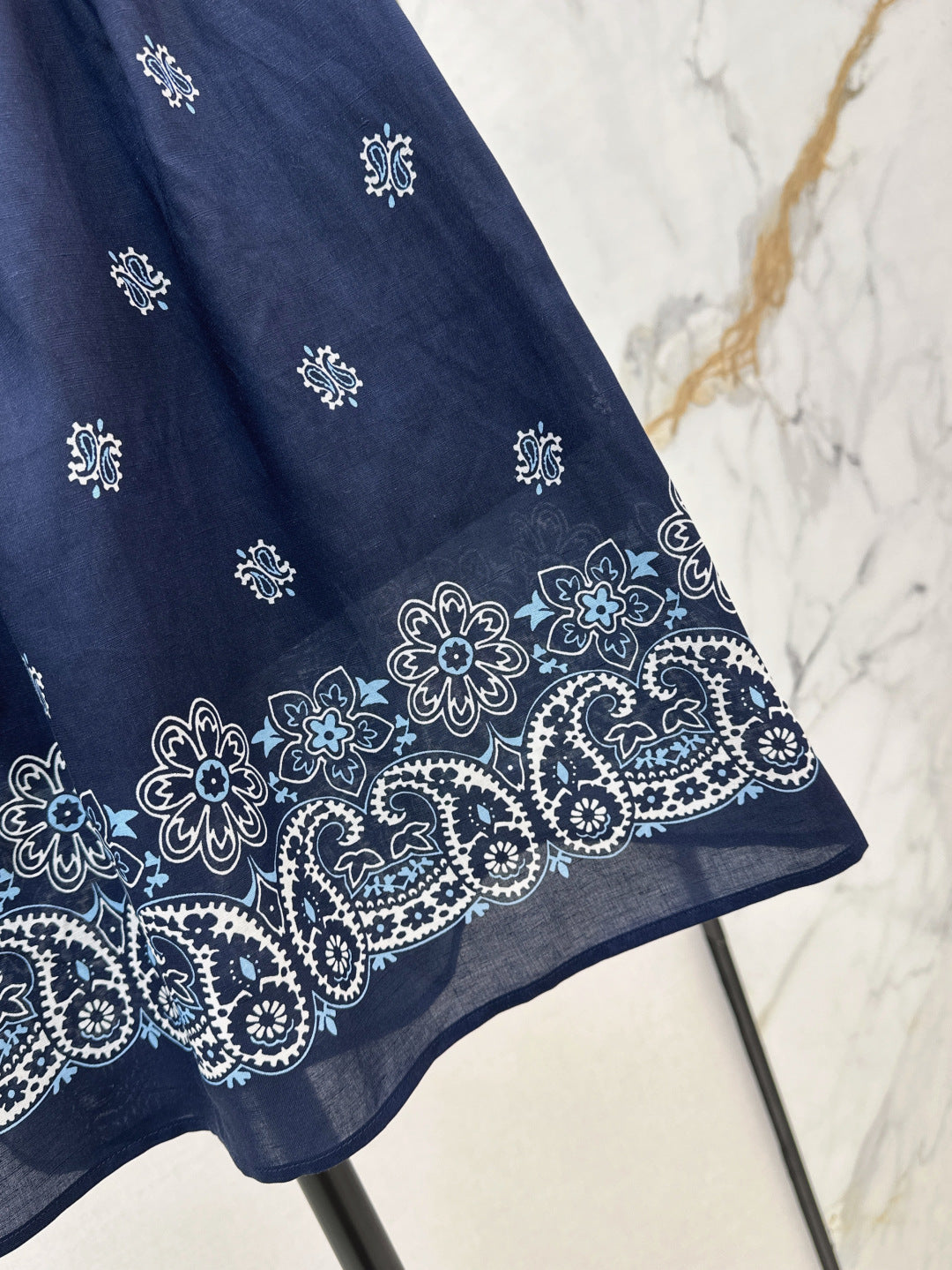 M*u 25ss printed bandana top and skirt set