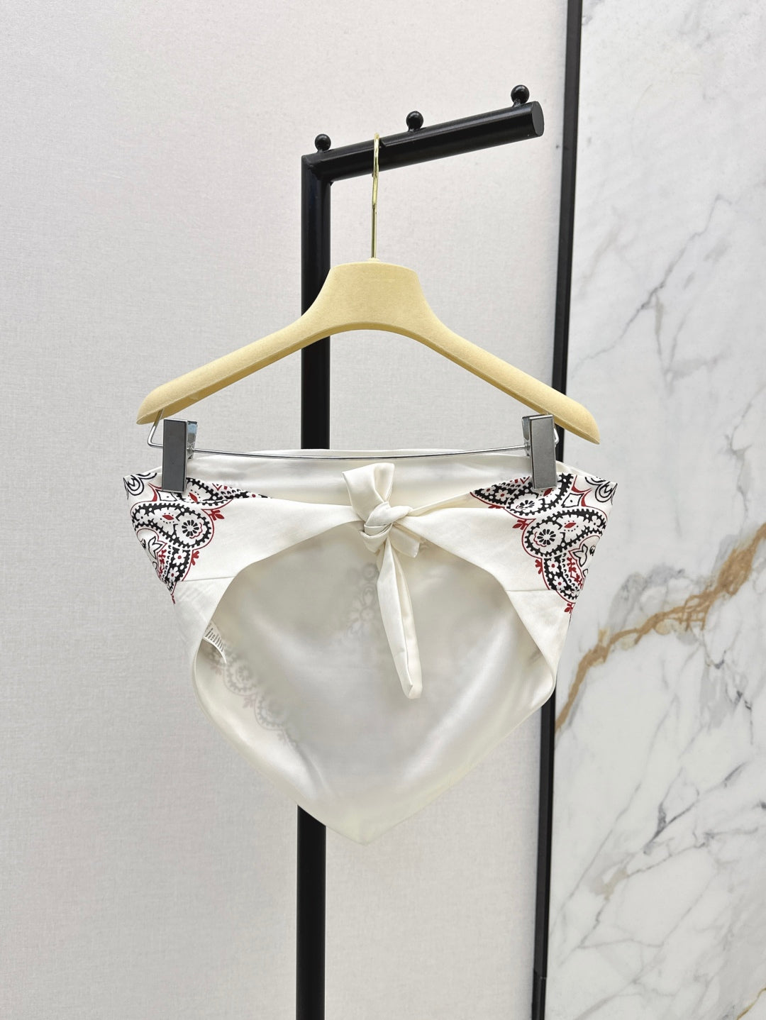 M*u 25ss printed bandana top and skirt set