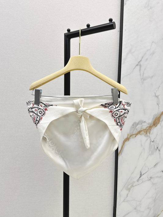 M*u 25ss printed bandana top and skirt set