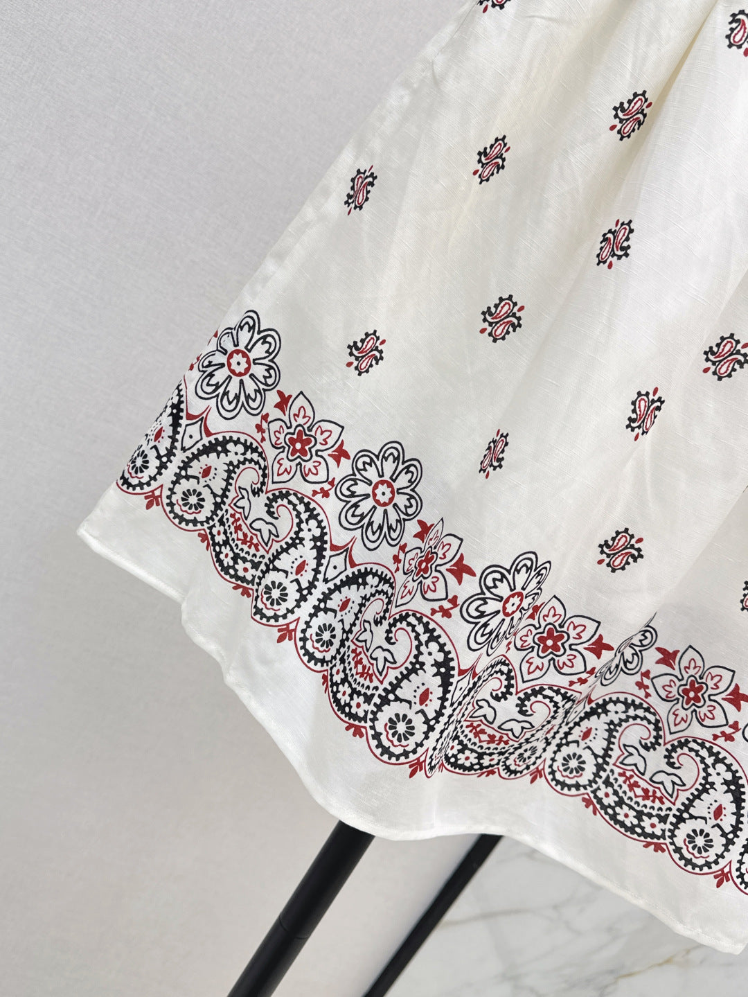 M*u 25ss printed bandana top and skirt set