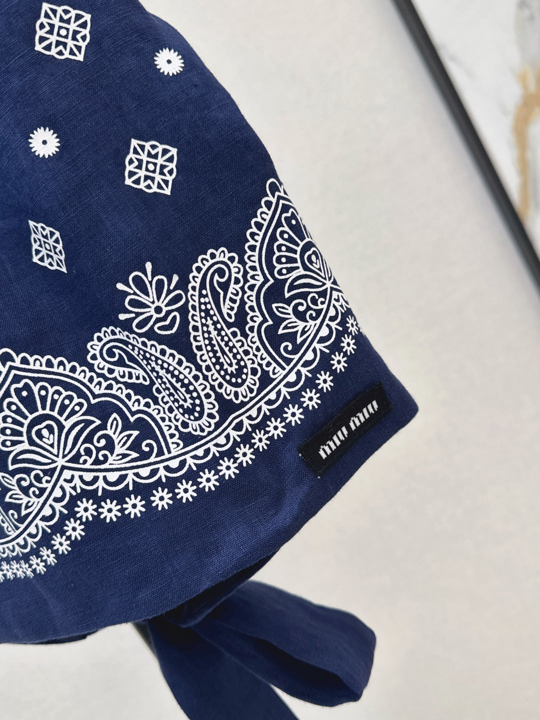 M*u 25ss printed halter top