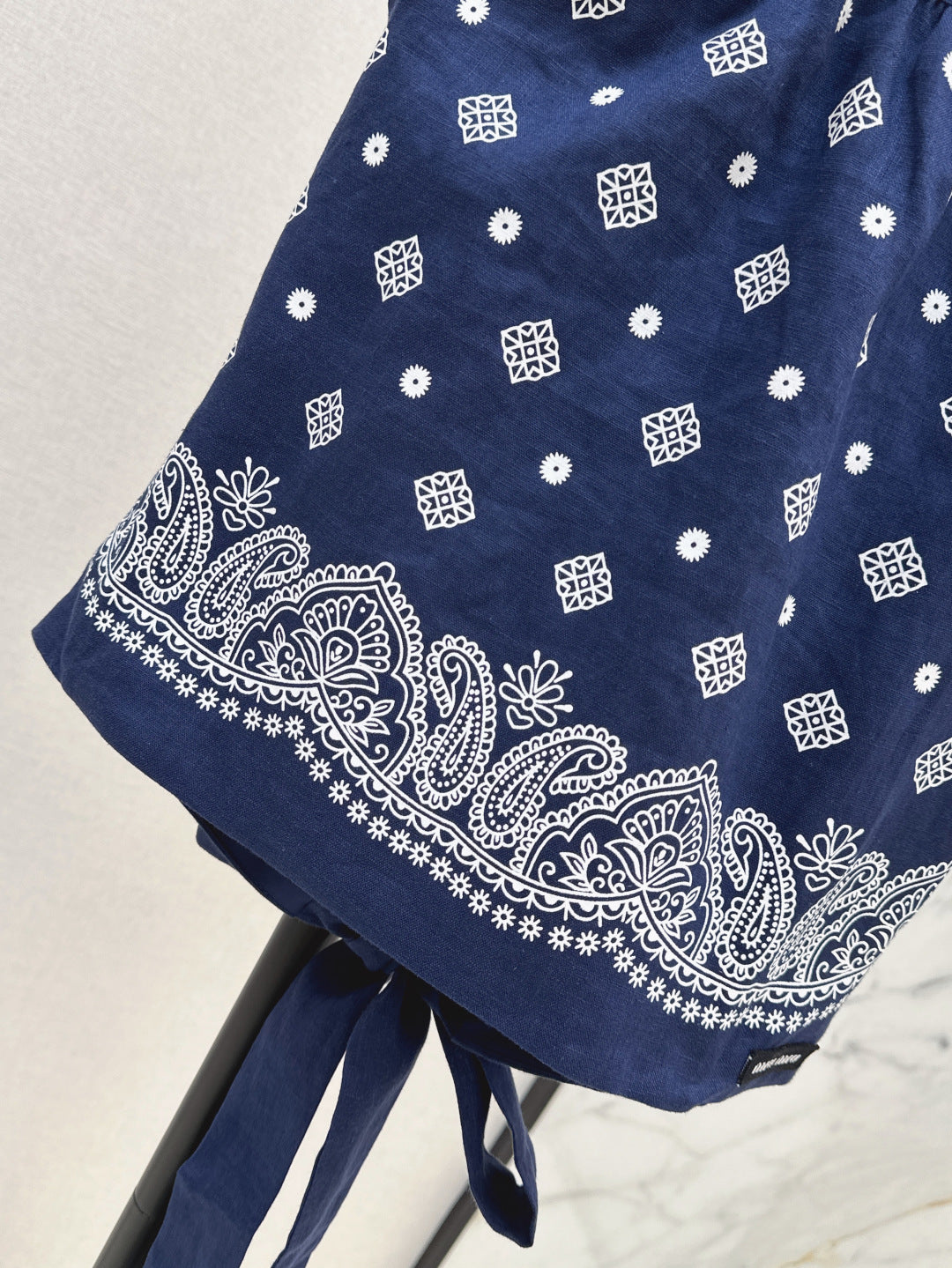 M*u 25ss printed halter top