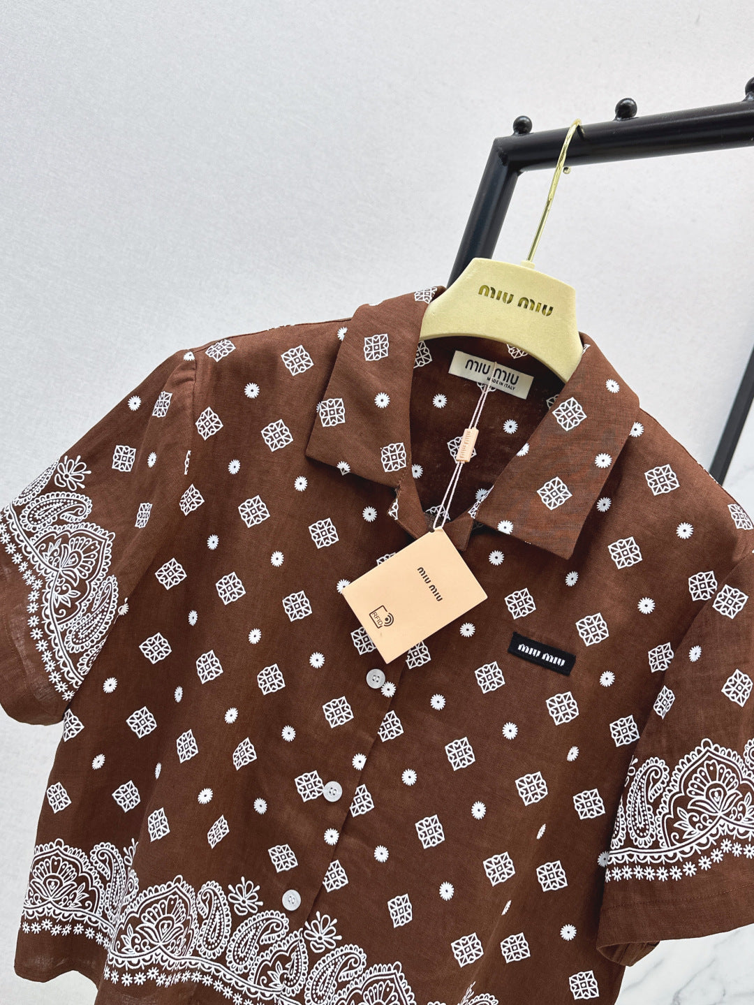 M*u 25ss printed shirt
