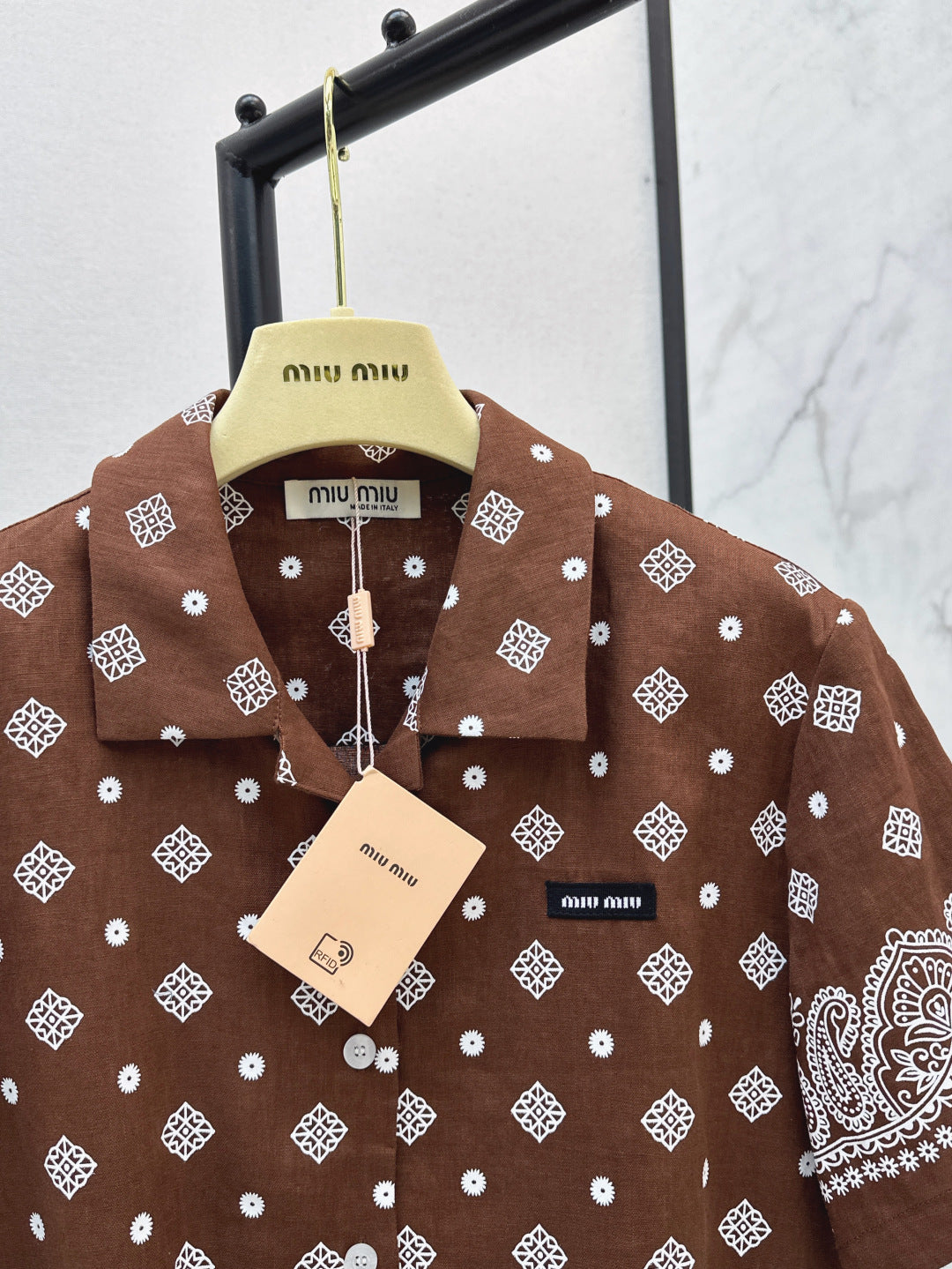M*u 25ss printed shirt