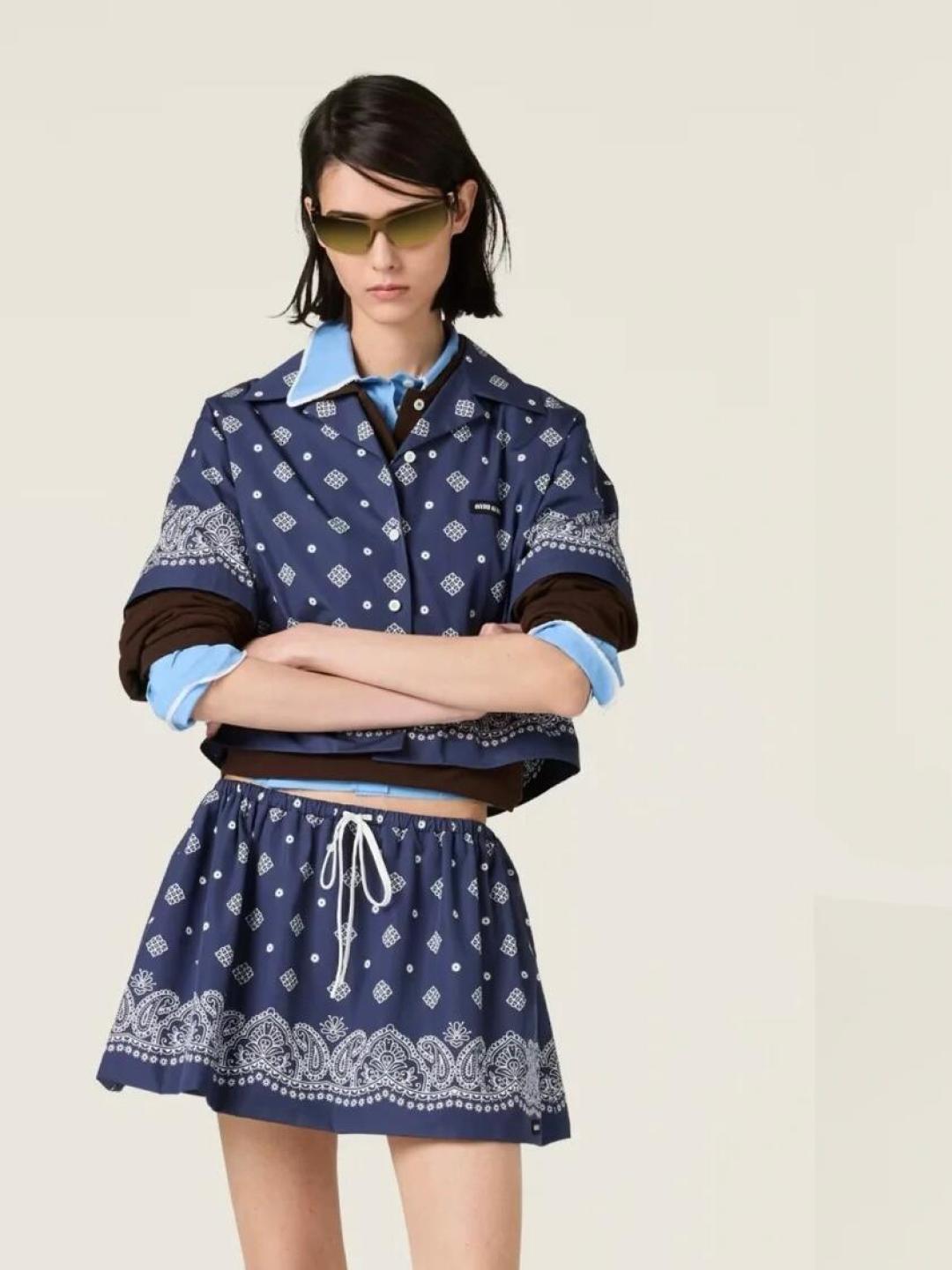 M*u 25ss printed shirt