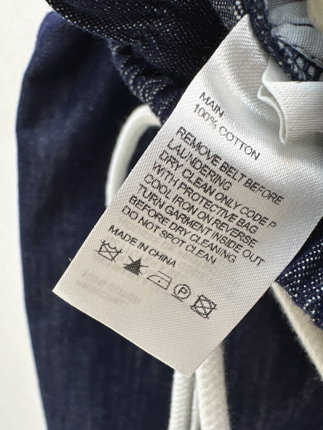 Zim* 25ss tassel trim drawstring flared denim pants