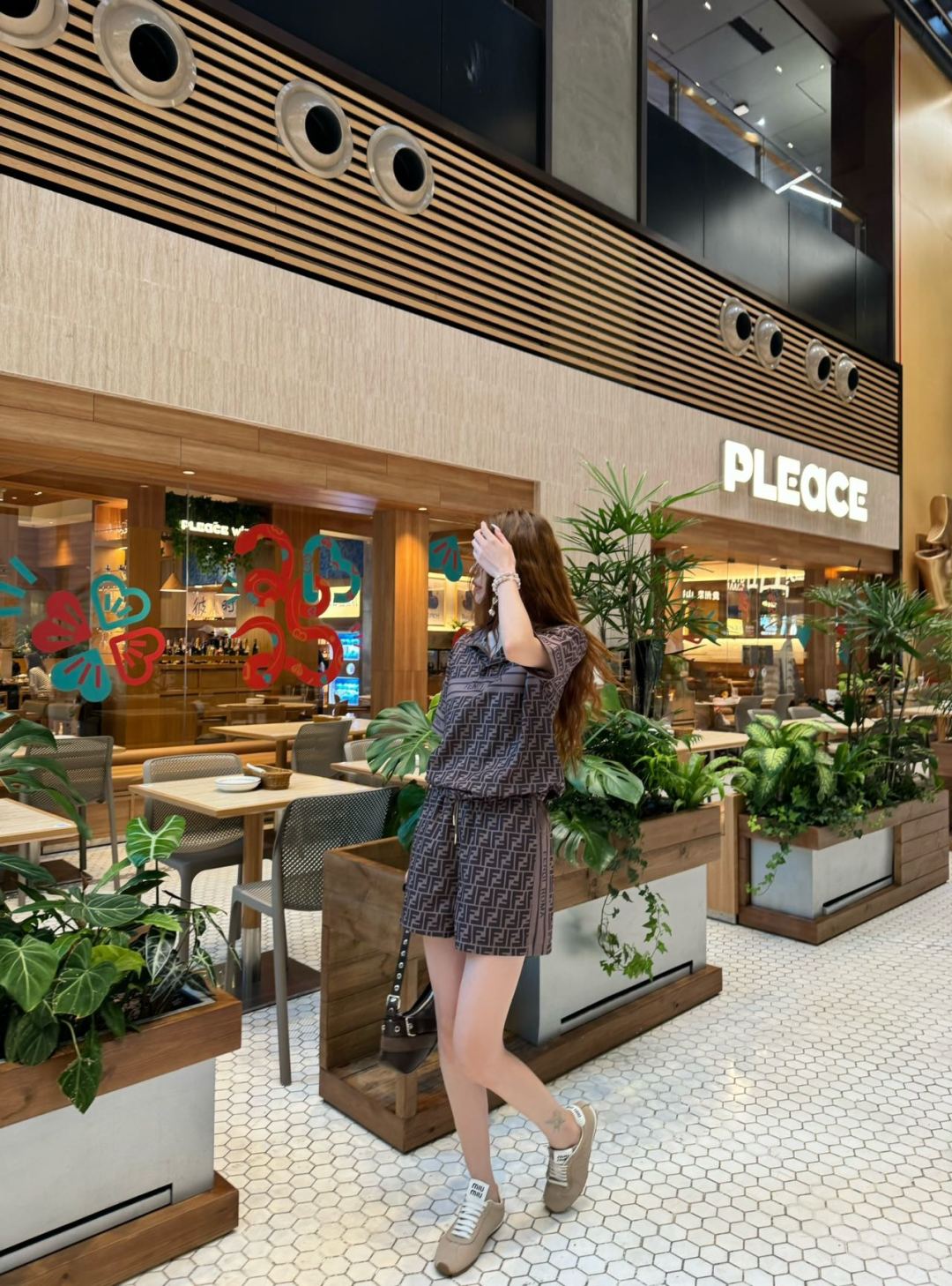 Fd* 25ss FF twill suit