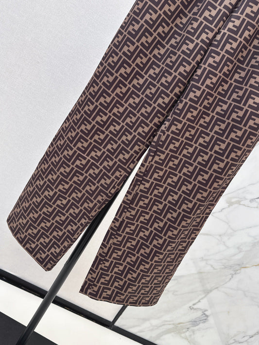 Fd* 25ss FF printed pants