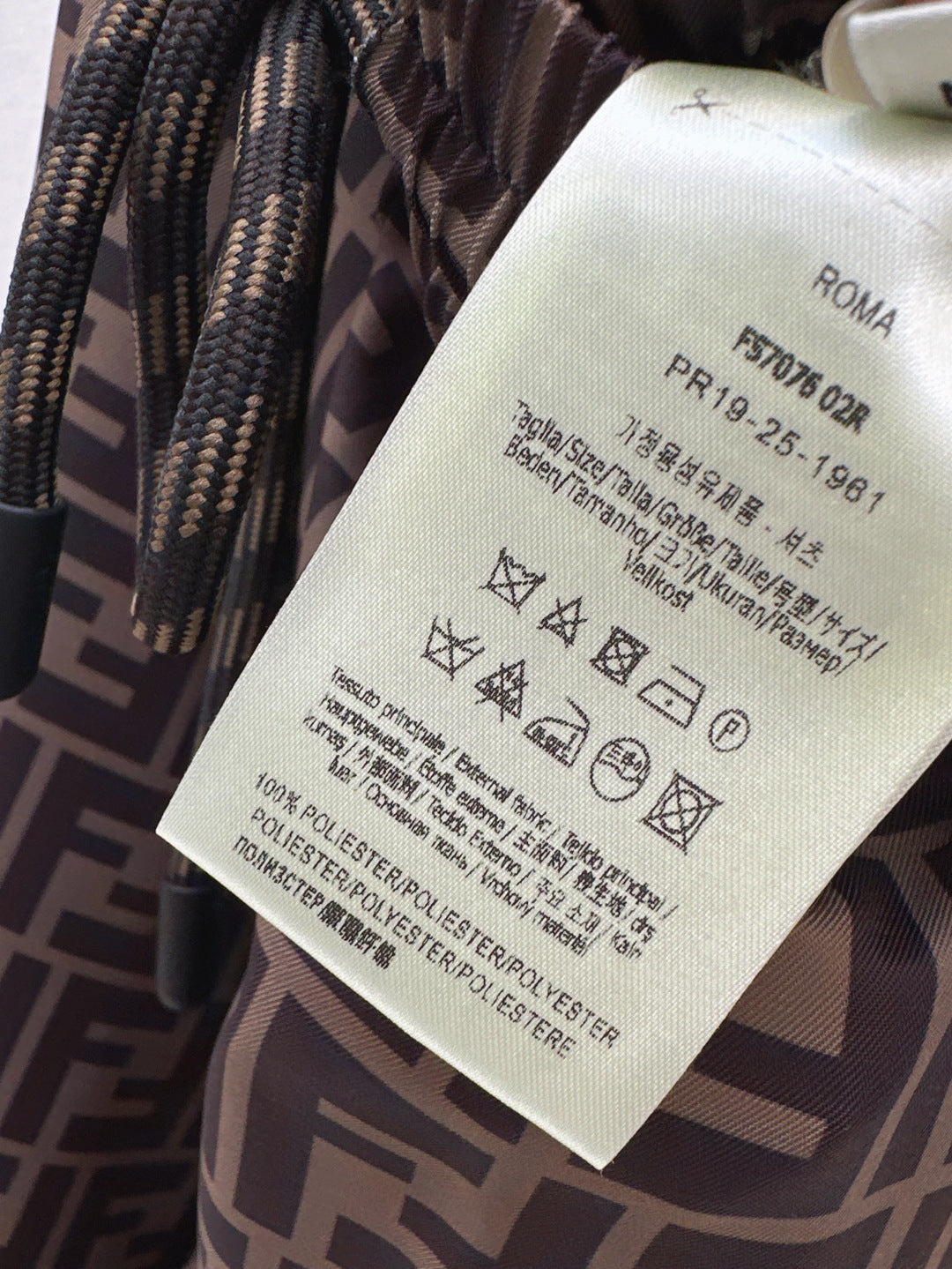 Fd* 25ss FF printed pants