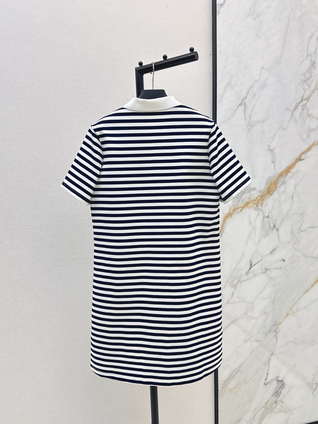 Pra* 25ss striped polo dress