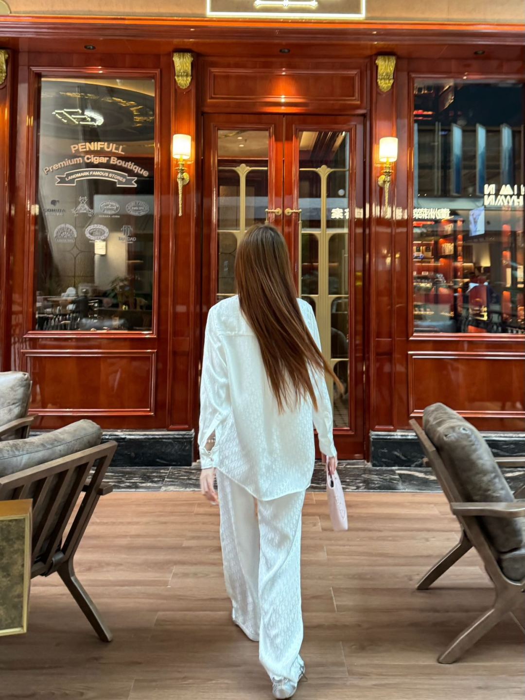 D*r 25ss oblique jacquard shirt