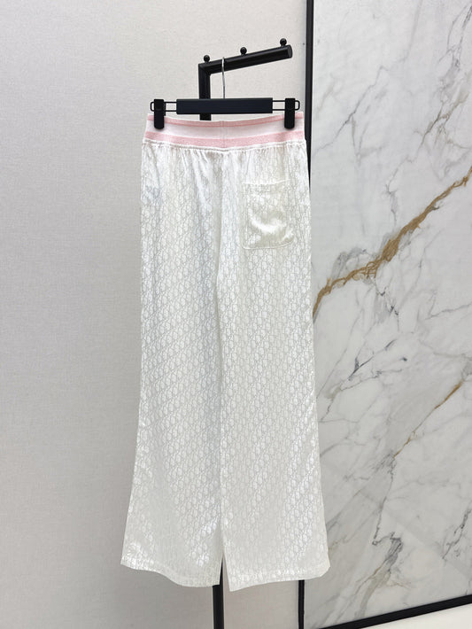 D*r 25ss oblique jacquard pants