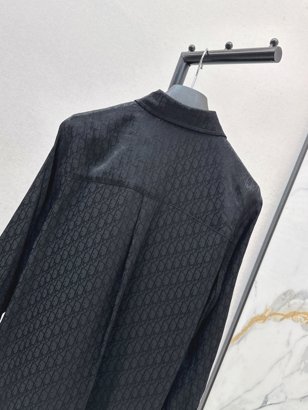 D*r 25ss oblique jacquard shirt