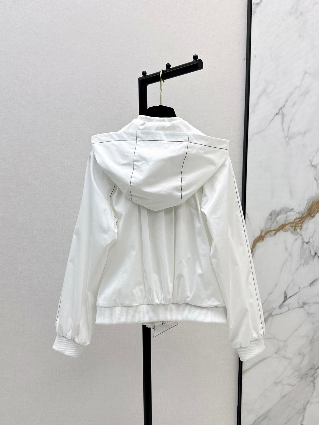 C*nel 25ss ribbon hooded jacket